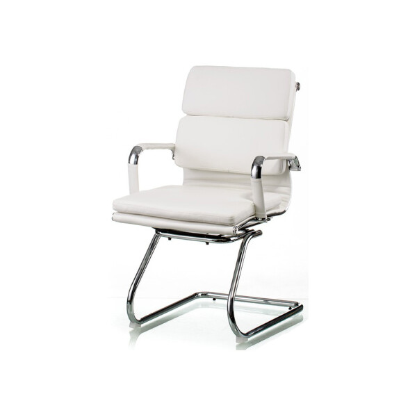 

Кресло офисное Special4You Solano 3 Office Artleather White (E5913)