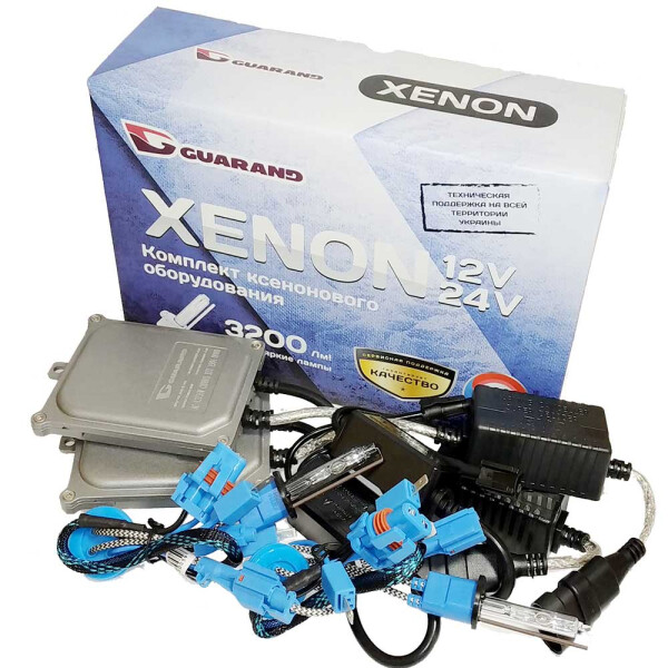

Комплект ксенона Guarand LDP Canbus v2 35w, 9-16v H1 5500k