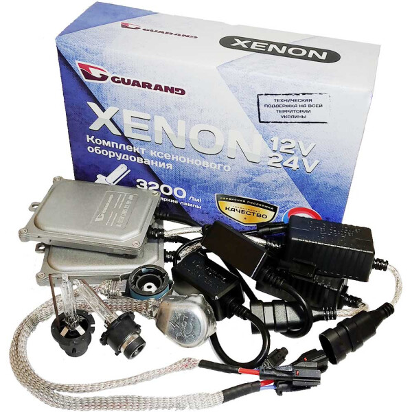 

Комплект ксенона Guarand LDP Canbus v2 35w, 9-16v D2S 5500k