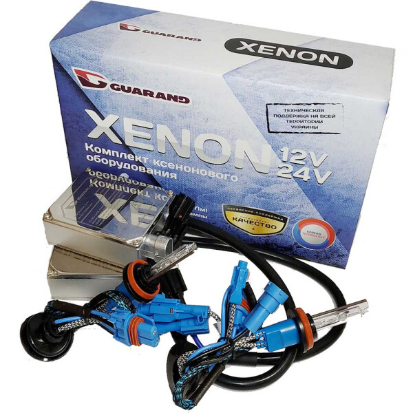 

Комплект ксенона Guarand LDP Standart 35w, 9-16v H11 (H8, H9) 5500k