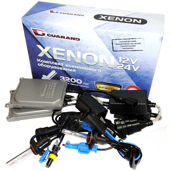 

Комплект ксенона Guarand Canbus v2 (с обманкой) 35w, 9-16v HB4 (9006) 5000k