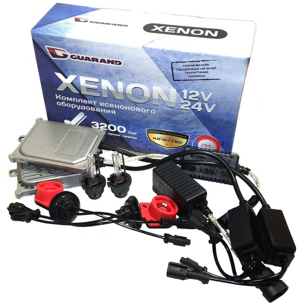 

Комплект ксенона Guarand Canbus v2 (с обманкой) 35w, 9-16v D2S 6000k