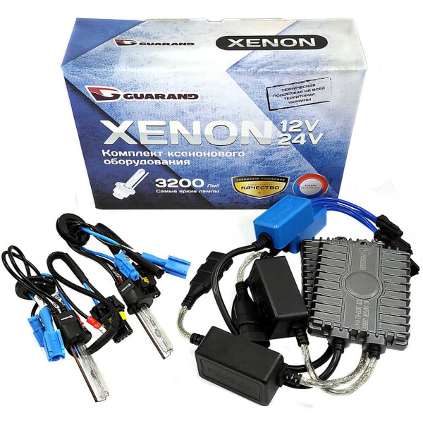 

Комплект ксенона Guarand 24V Canbus (с обманкой) 55w H11 (H8, H9) 4300k