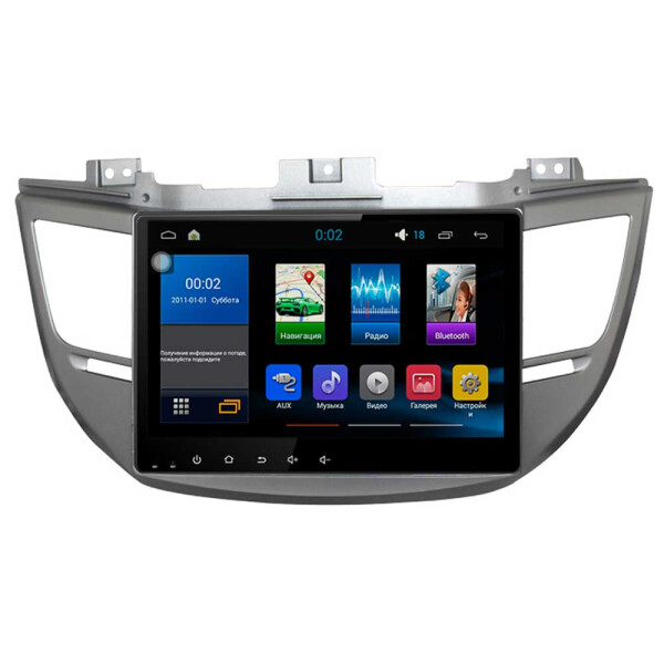 

Штатная магнитола Sound Box ST-6483 Hyundai Tucson 2016+/IX35