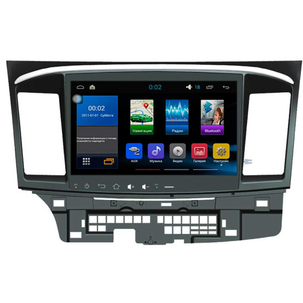 

Штатная магнитола Sound Box ST-6450T Mitsubishi Lancer X