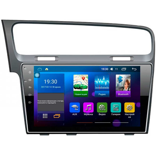 

Штатная магнитола Sound Box ST-6191 Volkswagen Golf 7