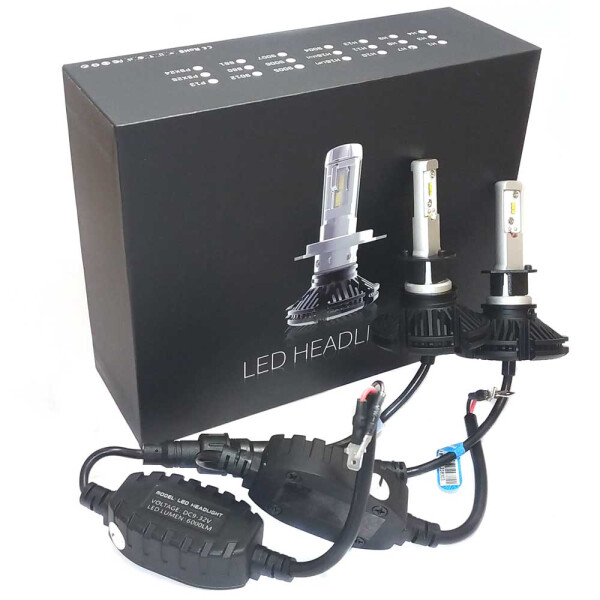 

Светодиодные лампы LED Guarand 7S H1 ZES 5000k 6000Lm 12-24v