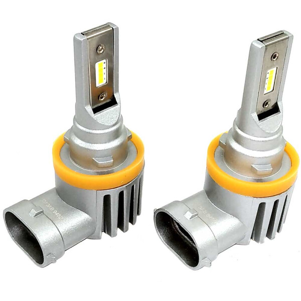 

Светодиодные лампы LED Guarand V12 H11 (H8, H9) CSP 6000k 4000Lm 12-24v