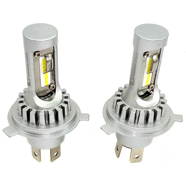 

Светодиодные лампы LED Guarand V12 H4 H/L CSP 6000k 4000Lm 12-24v