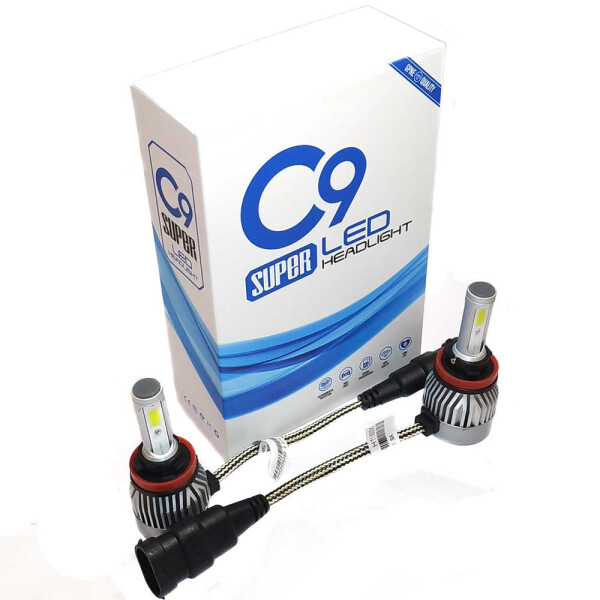 

Светодиодные лампы LED EA Light X C9 COB H11 6000k 6000Lm 35w 12-24v