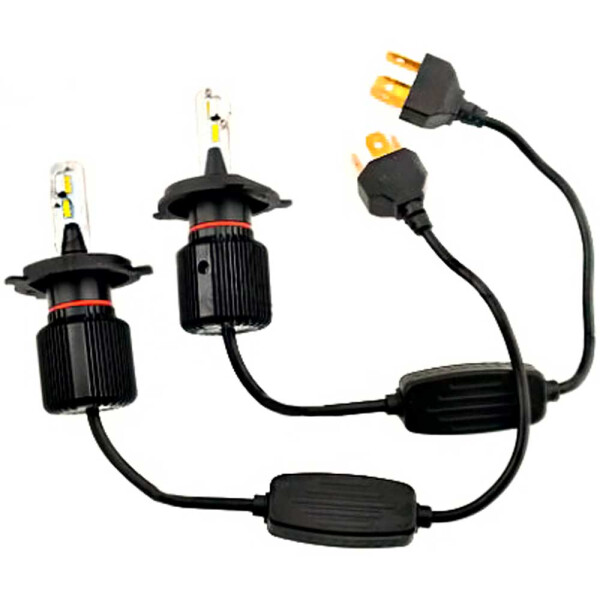 

Светодиодные лампы LED EA Light X M1 H4 (HB2, 9003) 5000k 4500Lm 15w 12-24v