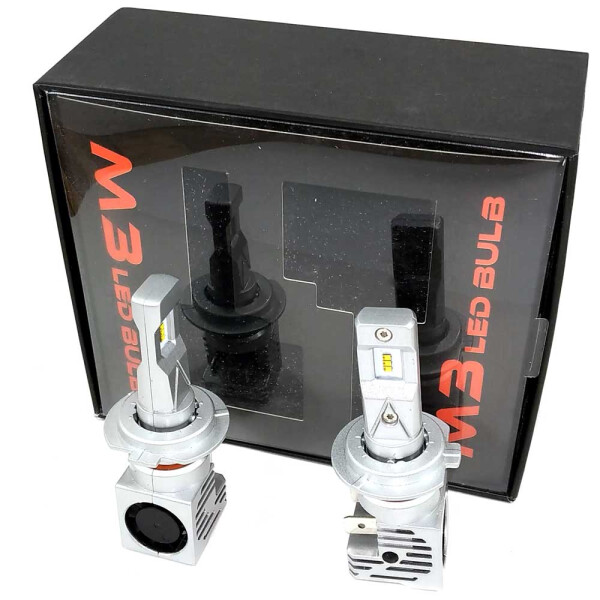 

Светодиодные лампы LED M3 H7 Philips-ZES 6500k 10000lm 55w 12-24v