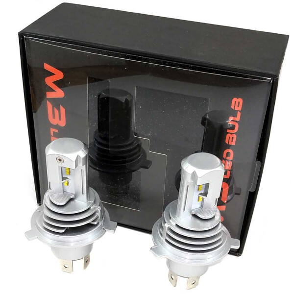 

Светодиодные лампы LED M3 H4 (HB2, 9003) Philips-ZES 6500k 10000lm 55w 12-24v