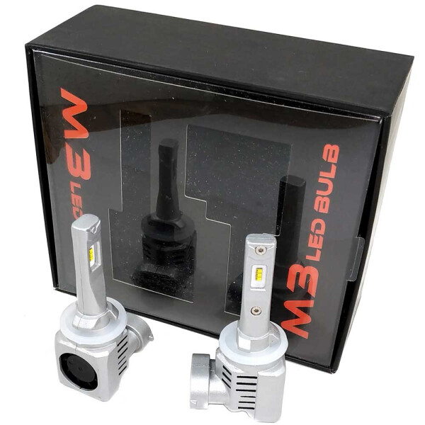 

Светодиодные лампы LED M3 H27 (881)/H28 (880) Philips-ZES 6500k 10000lm 55w 12-24v