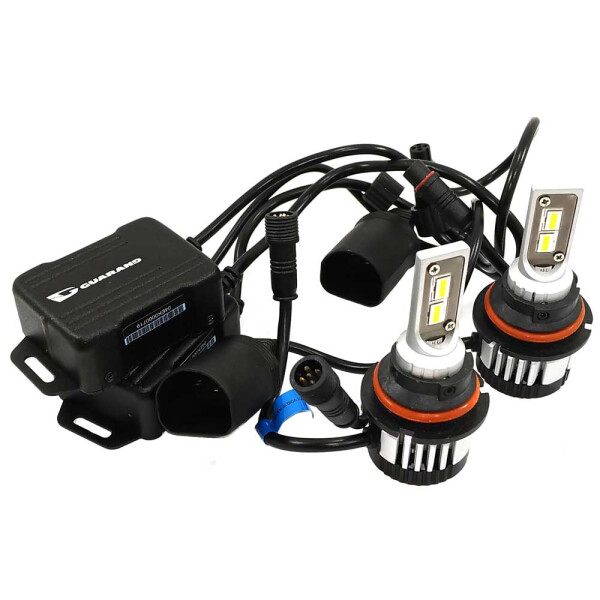 

Светодиодные лампы LED Guarand V12 HB1 (9004)/HB5 (9007) H/L CSP 6000k 4000Lm 12-24v