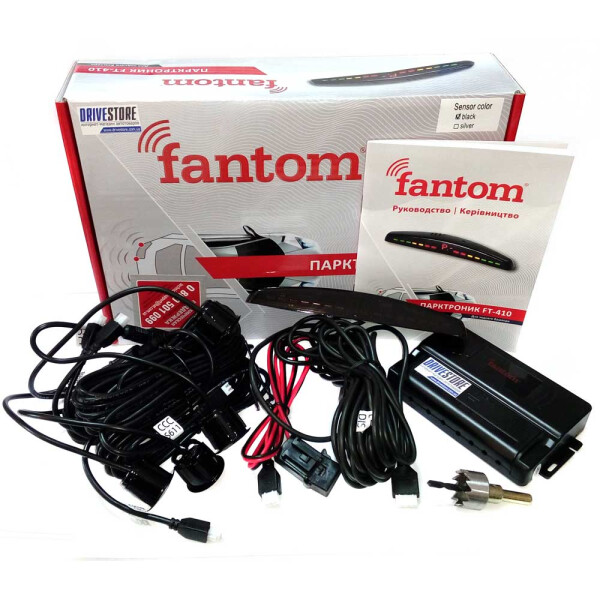 Парктроник Fantom FT FT-410 Black
