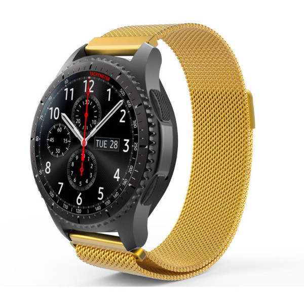 

Металлический ремешок Watchbands Milanese Loop для смарт часов Samsung Gear S3 / Samsung Galaxy Watch 46mm - золотой (WB004METALGOLD)