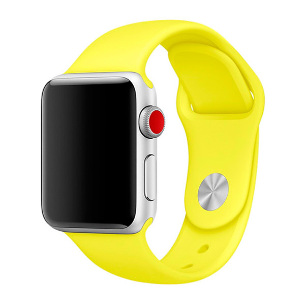 

Ремешок Watchbands для смарт часов Apple Watch 42mm Размер ML - желтый (WB101YELLOW)