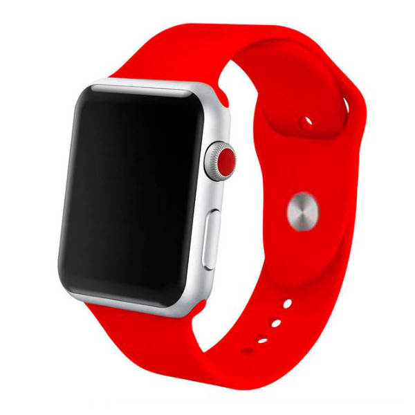

Ремешок Watchbands для смарт часов Apple Watch 42mm Размер ML - красный (WB101RED42ML)