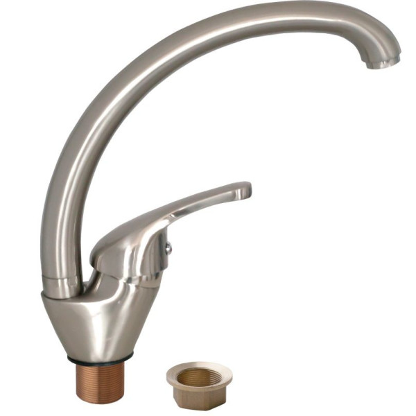 

Смеситель для кухни GLOBUS SOLLY GLSO-0203S-StSteel