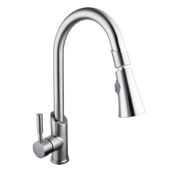 

Смеситель для кухни GLOBUS LAZER GLLR-1031 с выдвижным изливом