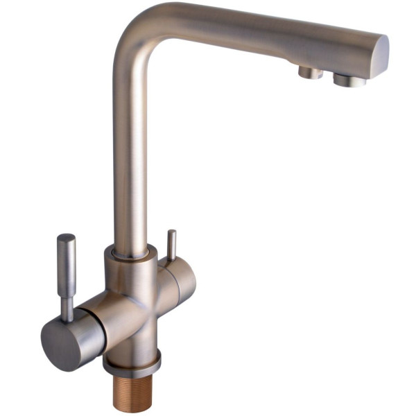 

Смеситель для кухни GLOBUS LAZER GLLR-0888 BRONZE