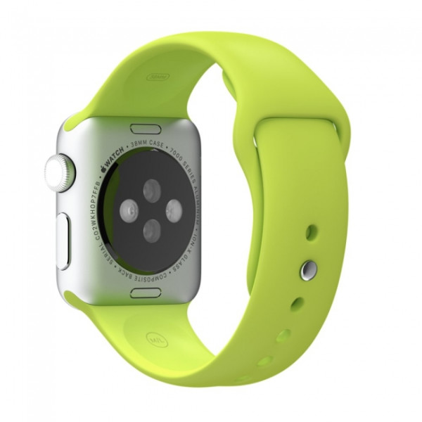 

Ремешок для смарт часов Apple Watch Sport Band 38mm/40mm Green Series 1/2/3/4
