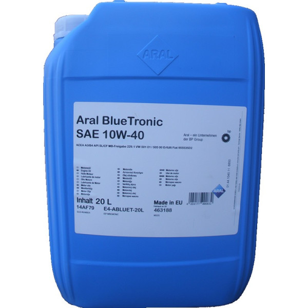 

Aral 10487 Blue Tronic 10W-40 20L