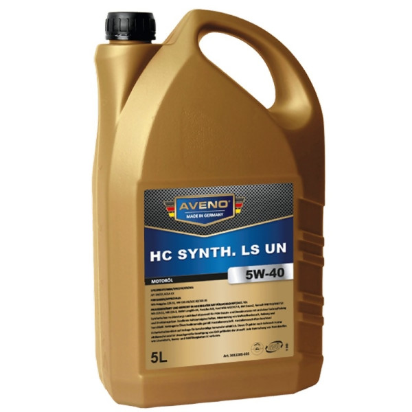 

AVENO HC Synth. 5W-40 LS UN 5L (3011505-005)