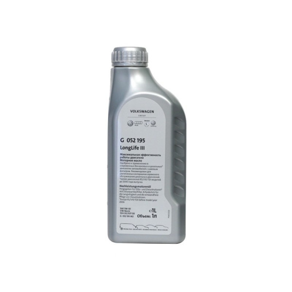 

VW Audi Longlife III 5W-30 1L (G052195M2)
