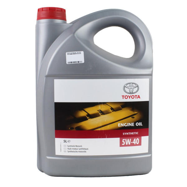 

Toyota Syntetic EU 5W-40 5L (08880-80835)