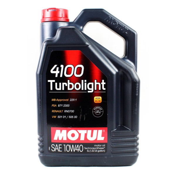 

MOTUL 4100 Turbolight 10W-40 5L (387606)