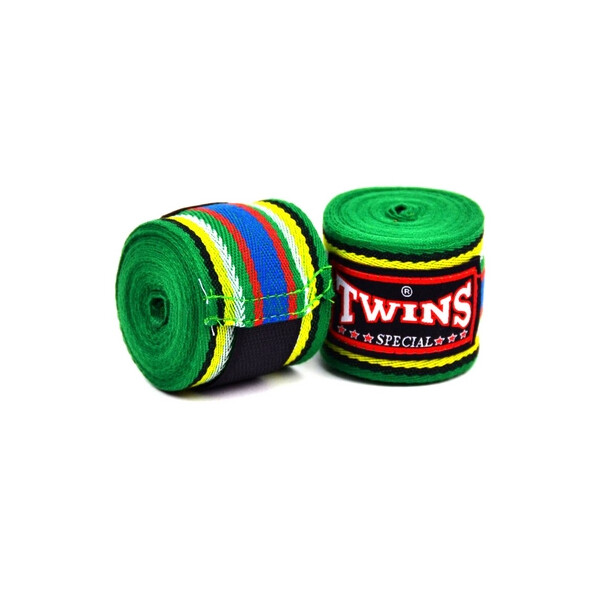 

Бинты боксерские Twins CH-2-GN-5 зеленые (2 шт)