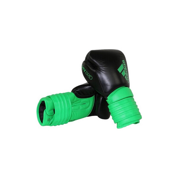 

Перчатки боксерские Adidas Hybrid 300, зеленые (Adi-Hyb300-BGr-12) - 12 OZ