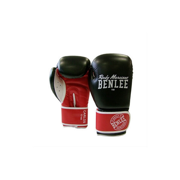 

Перчатки боксерские Benlee Carlos черно-красные - 10 oz
