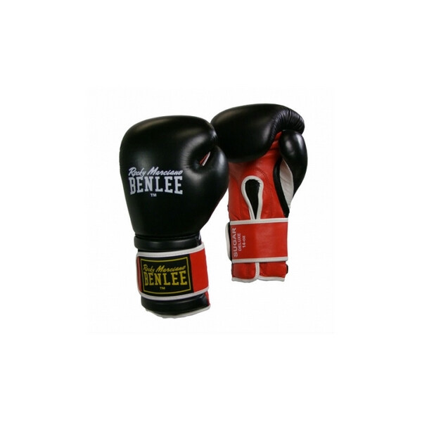 

Перчатки боксерские Benlee Sugar Deluxe черно-красные - 12 oz