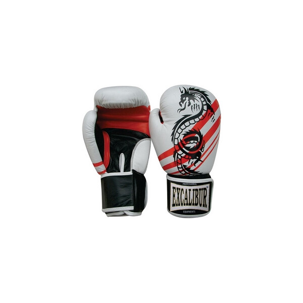

Перчатки боксерские Excalibur 542 белые - 12oz