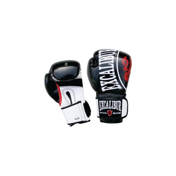 

Перчатки боксерские Excalibur 8004 Black/White - 14oz
