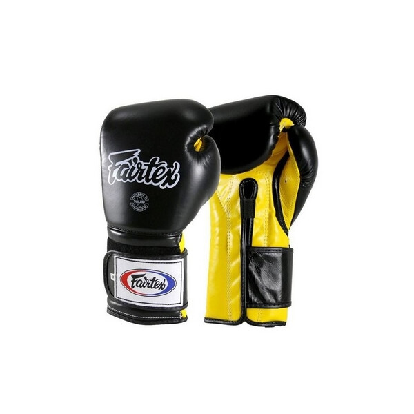 

Перчатки боксерские Fairtex (BGV9-blk/yllw), 16 Oz