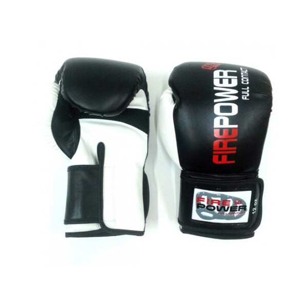 

Перчатки боксерские Firepower FPBGA2 черные - 8 Oz