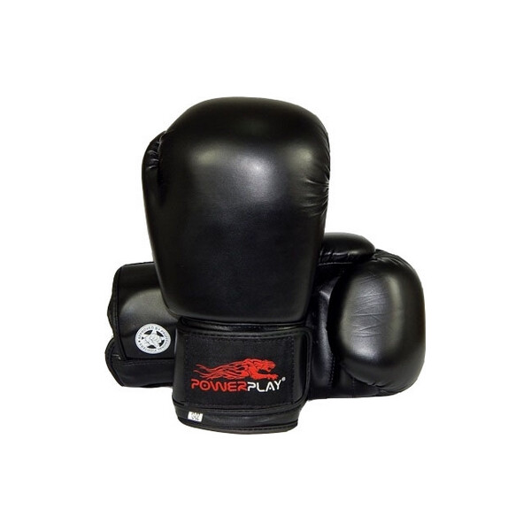 

Перчатки боксерские PowerPlay 3004 черные - 12 Oz