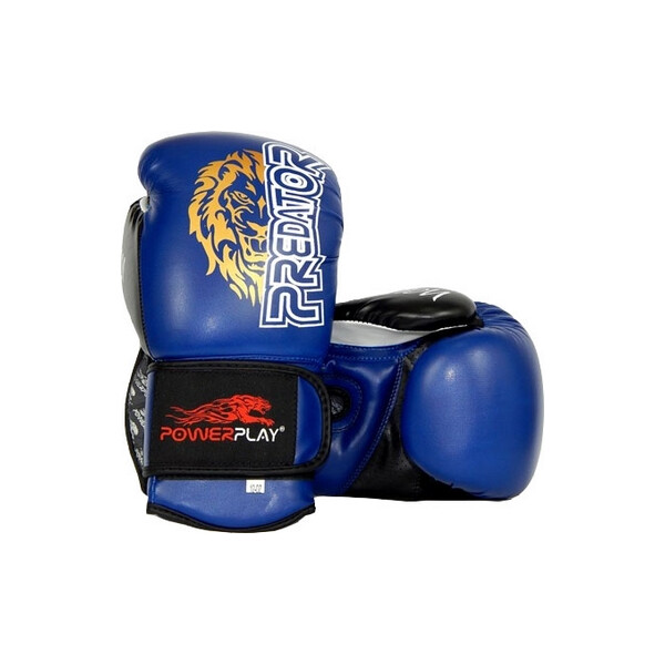 

Перчатки боксерские PowerPlay 3006 синие - 16 Oz