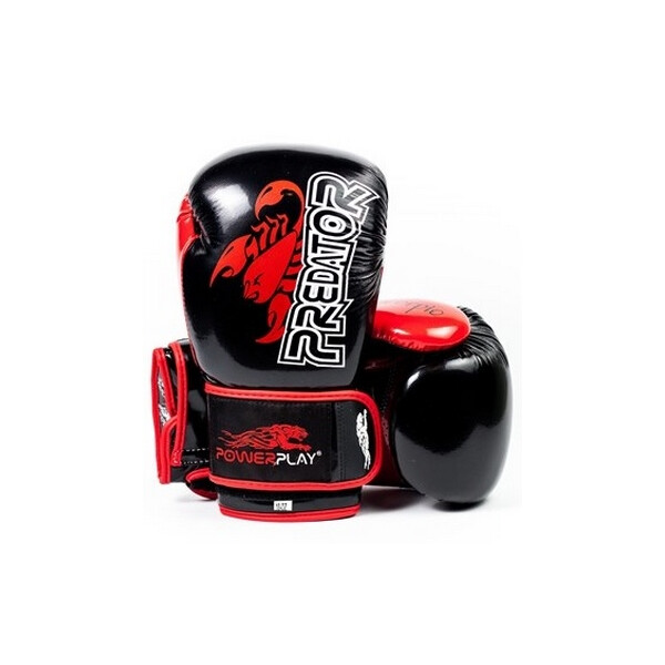 

Перчатки боксерские PowerPlay 3007 черные - 12 Oz