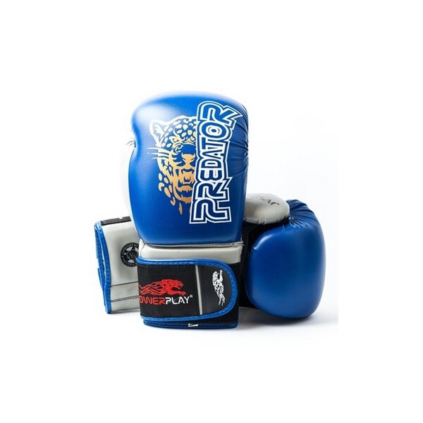 

Перчатки боксерские PowerPlay 3008 синие - 16 Oz