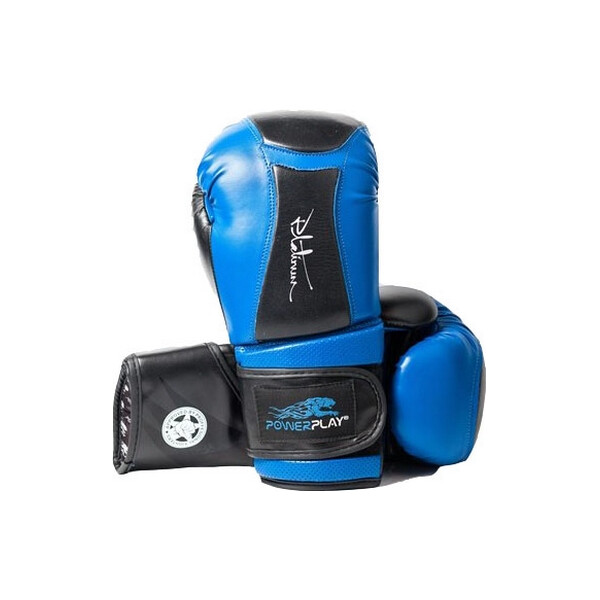 

Перчатки боксерские PowerPlay 3020 синие - 12 Oz