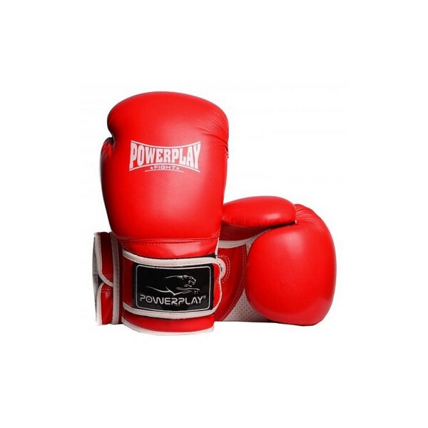 

Перчатки боксерские PowerPlay Fight, красные (3019) - 14 Oz
