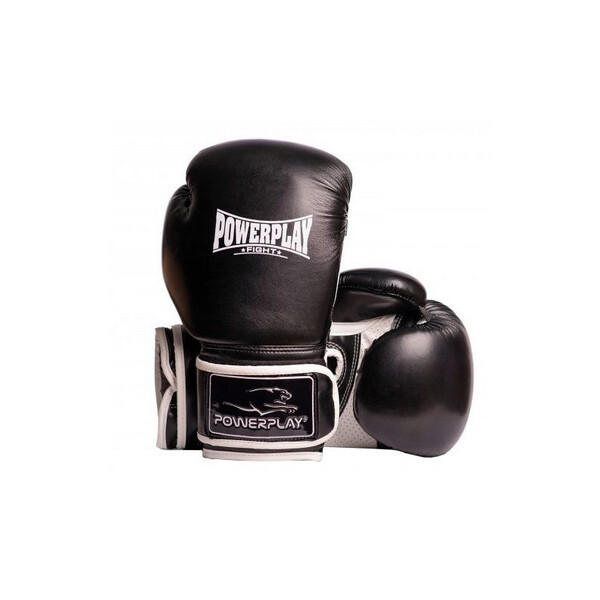 

Перчатки боксерские PowerPlay Fight, черные (3019) - 8 Oz