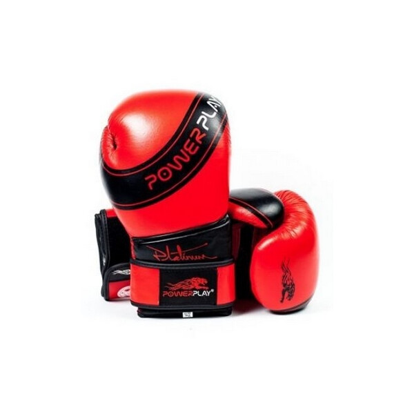 

Перчатки боксерские PowerPlay Platinum, красные (3023) - 10 Oz