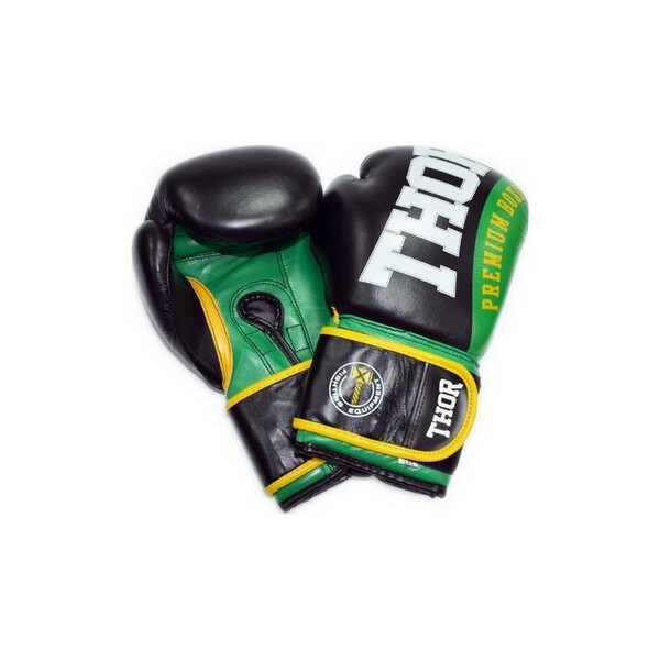 

Перчатки боксерские Thor Shark PU зеленые (8019/01), 14 oz