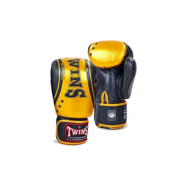 

Перчатки боксерские Twins FBGV-TW4-BKG золотые - 10 Oz
